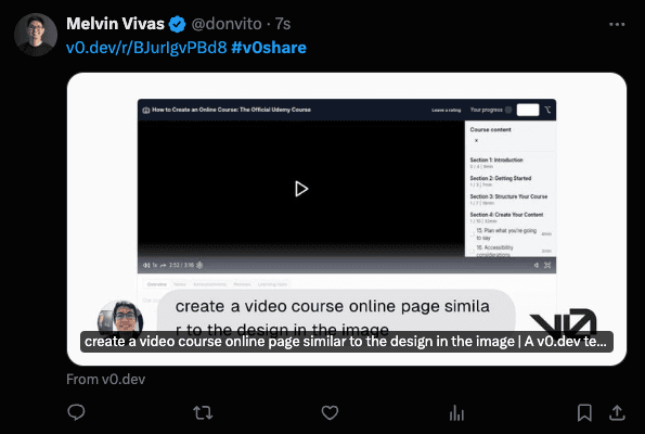 Tweet the link